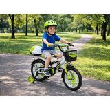  Dečija bicikla 16" Fitness Crno - Zelena ( SM-16016 ) | Eponuda.com