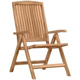  Vrtni set za objed 4 pcs Smeđa Čvrsto teak drvo | shoptok.hr