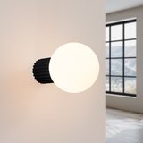 Sollux Crna zidna lampa ø 12 cm Orbital – | shoptok.hr