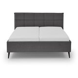 Meise Möbel Antracitno siva zakonska postelja 200x200 cm Paulo – | Shoptok.si
