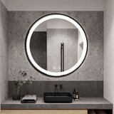 REA Bath Stensko ogledalo LED 100cm MMJ Black | Shoptok.si