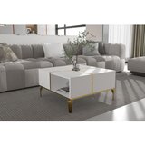 Hanah home nirvana - white, gold whitegold coffee table | ePonuda.com