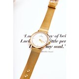 Giorgio&Dario Women's Analog Watch Giorgio & Dario With Cubic Zirconia Gold | shoptok.hr