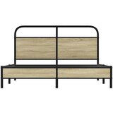vidaXL Okvir kreveta bez madraca boja hrasta sonome 160x200 cm drveni | shoptok.hr