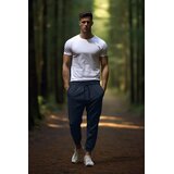 Trendyol muški pantalone Tmnss20Ea0053, tamnoplava-tamna plava Cene
