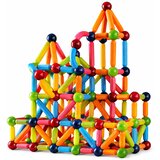  Set magneta za igru "građevinski štapići" - 166 elemenata | Shoptok.si