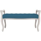  Klop modra 110x45x60 cm žamet | Shoptok.si