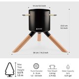 Tree Nest Stojalo za Božično Drevo z Rezervoarjem za Vodo | Shoptok.si