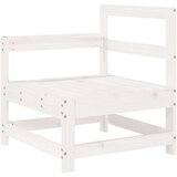  10-dijelni set vrtnih sofa bijeli od masivne borovine | shoptok.hr
