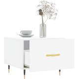 Stolić za kavu bijeli 50 x 50 x 40 cm od konstruiranog drva | Eponuda.com