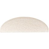  Prostirke za stepenice 10 kom 65x21x4 cm Bijele poluokrugle velike | shoptok.hr