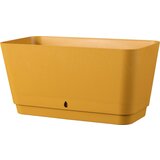 DEROMA Cvetlično korito Dune 30 cm - zlato rumeno Cene