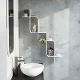Umbra Bijela polica s više razina od masivnog kaučuka 62 cm Montage – | shoptok.hr