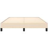  Okvir za krevet bez madraca tamnosivi 140 x 200 cm od tkanine | shoptok.hr