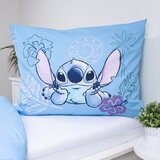 Jerry Fabrics Plava pamučna dječja posteljina za krevet za jednu osobu 140x200 cm Lilo and Stitch "Wave" – | shoptok.hr