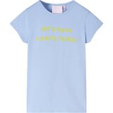 vidaXL Dječja majica svjetloplava 92 | shoptok.hr