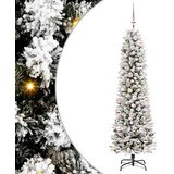  Umjetno božićno drvce Bijela 180 cm PVC i Metal i Plastika | shoptok.hr