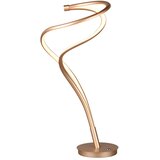Trio Select LED namizna svetilka v zlati barvi s kovinskim senčnikom (višina 56 cm) Nala – | Shoptok.si