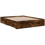  Okvir kreveta s ladicama boja hrasta 150x200 cm drveni | shoptok.hr