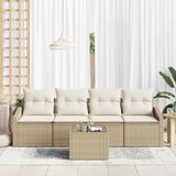  Set sofe 5 kom. Bež i krema poliratan | shoptok.hr