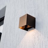  LED solarno zidno svetlo sa senzorom LED/9W/3,7V IP65 4000K 2600 mAh braon | Eponuda.com