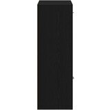  Ormar za knjige/Pregrada za sobu crni hrast 60,5 x 30 x 90 cm inženjerski drvo | shoptok.hr