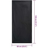 vidaXL Vanjski ručnici za stolice 2 pcs Crna 130 x 60 cm | shoptok.hr