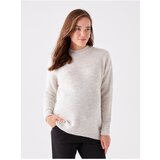 LC Waikiki Crew Neck Plain Long Sleeve Maternity Knitwear Sweater | Shoptok.si