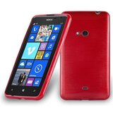 Cadorabo Ohišje, združljiv z Nokia v rdeči barvi, narejen iz fleksibilnega silikona TPU v brušenem dizajnu, (20569439) | Shoptok.si