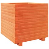  Vrtna sadilica voštano smeđa 50 x 50 x 49,5 cm od borovine | Eponuda.ba