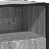 vidaXL Komoda siva sonoma 68x35x76 cm inženirski les | Shoptok.si