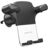 Borofone Univerzalni auto držač nosač za mobitel BH86 Crystal ice car air outlet black Cijene