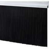  Držač četke za vrata 6 pcs Srebrno 100 cm Aluminijski legura | shoptok.hr