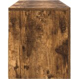  ormarić s LED svjetlima boja dimljenog hrasta 120x35x40 cm | shoptok.hr