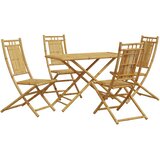 vidaXL 5-dijelni vrtni blagovaonski set od bambusa | shoptok.hr