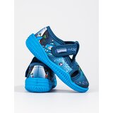 Vi-Gga-Mi Boy's slippers blue cosmos Jupiter Cene