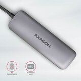 Axagon HMC-5 laptop dock /port replicator Wired USB 3.2 Gen 1 (3.1 Gen 1) Type-C Grey | shoptok.hr