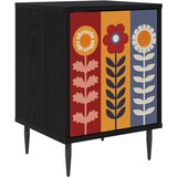  Noćni ormar ESSEN Crni hrast 36 x 33 x 51 cm Konstruirano drvo | shoptok.hr
