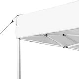 vidaXL Profesionalni šotor za zabave aluminij 4,5x3 m bel | Shoptok.si