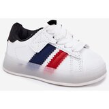 Boto Sports Shoes Sneakers For Children With Glowing Sole White-Black Arielle | ePonuda.com