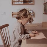 Eeveve® Vinilna podloga za risanje in ustvarjanje Dotted Autumn Gold | Shoptok.si