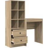 vidaXL stol s pohranom Sonoma hrast Konstruirano drvo | shoptok.hr