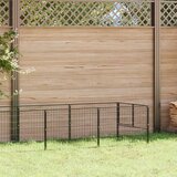  Kavez za pse crni 7 m² čelični | shoptok.hr