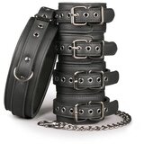 EasyToys - Fetish Collection komplet okovratnice, lisica za gležnjeve i zapešće Cijene