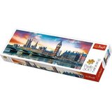 Trefl Big Ben i Westminster palača, London panorama puzzle 500kom | shoptok.hr
