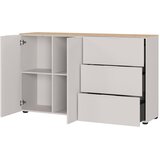 Germania Krem komoda u mat dekoru 151x98x40 cm Savoca – | shoptok.hr