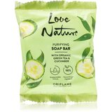 Oriflame Love Nature Green Tea & Cucumber sapun s mliječnom kiselinom 75 g Cijene