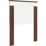  Vzglavje z vzglavjem Rjav hrast 75 cm Konstruiran les, (5000108965) | Shoptok.si