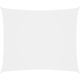 vidaXL Senčno jadro oksford blago pravokotno 6x8 m belo | Shoptok.si