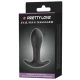 Pretty Love Anal Plug Massager Black BI 40067